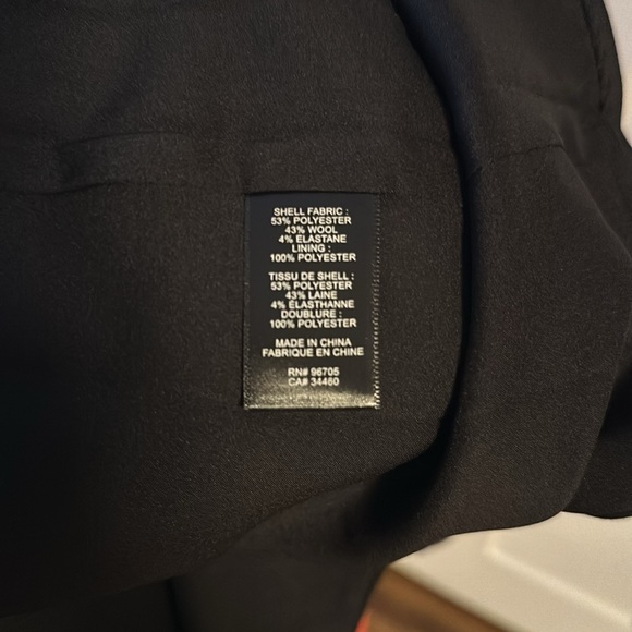 Rebecca Taylor Black Midi Dress, Size 0 - Picture 7 of 7